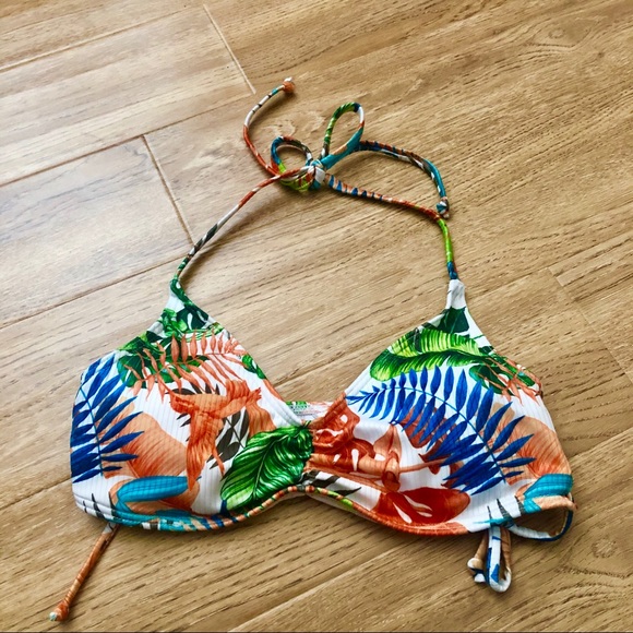 NWOT La Vie en Rose Ribbed Bikini - Picture 2 of 4